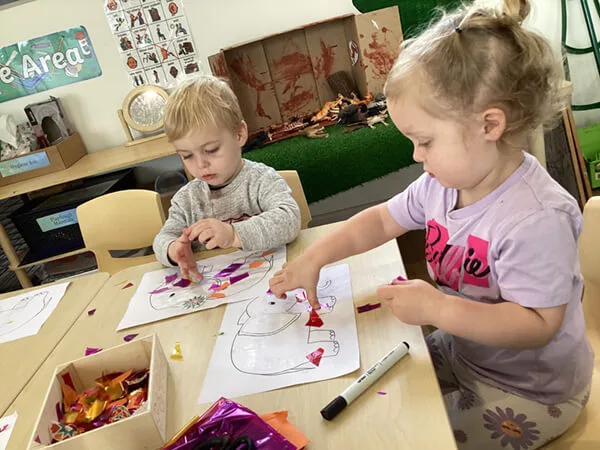 educators supporting children’s learning