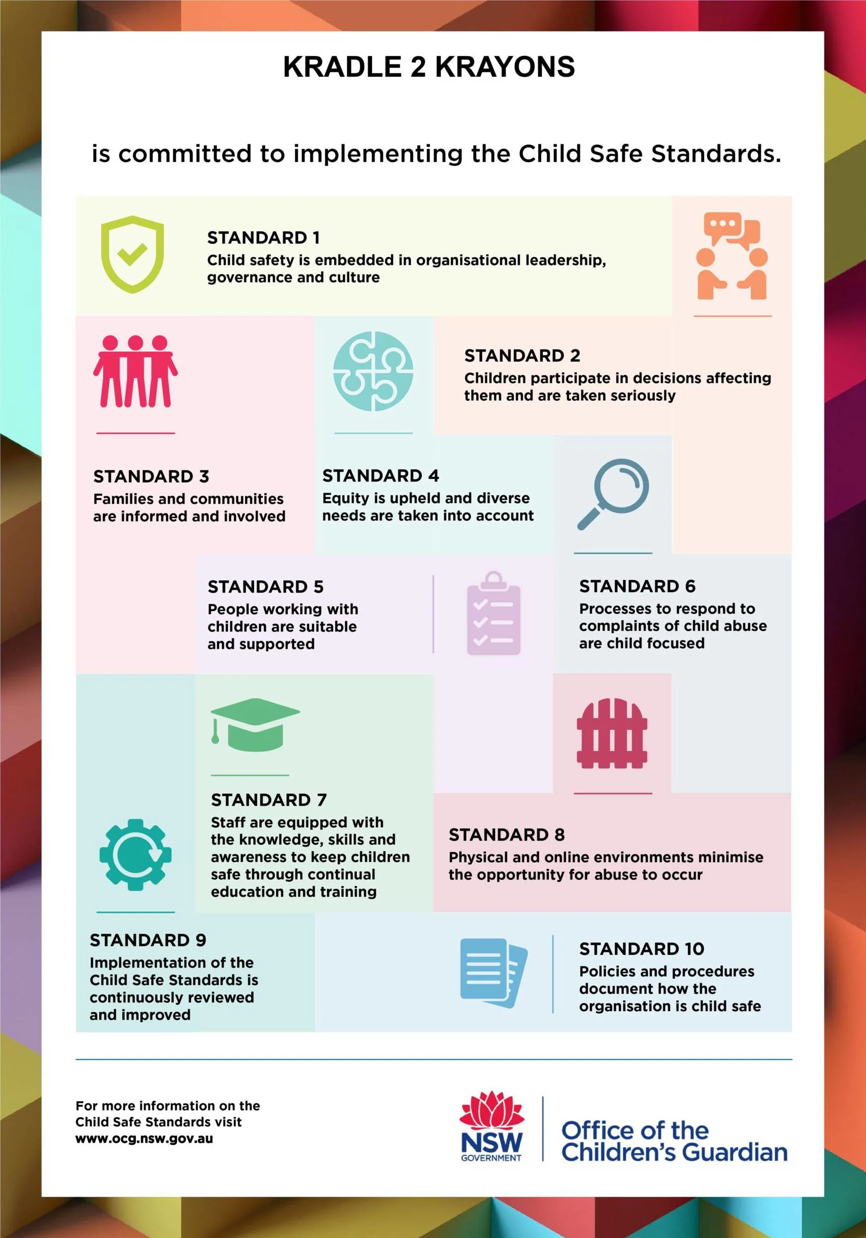 child safe standards